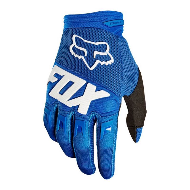 Fox Kesztyű Dirtpaw Glove Blue Vaultnine
