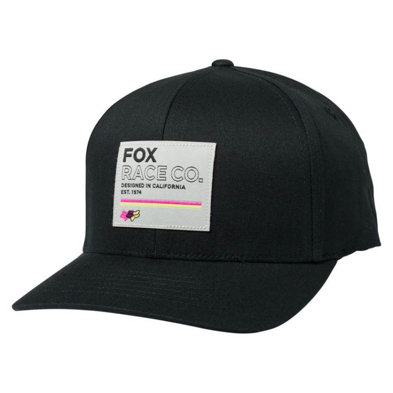 Fox Analog Flexfit Hat Black