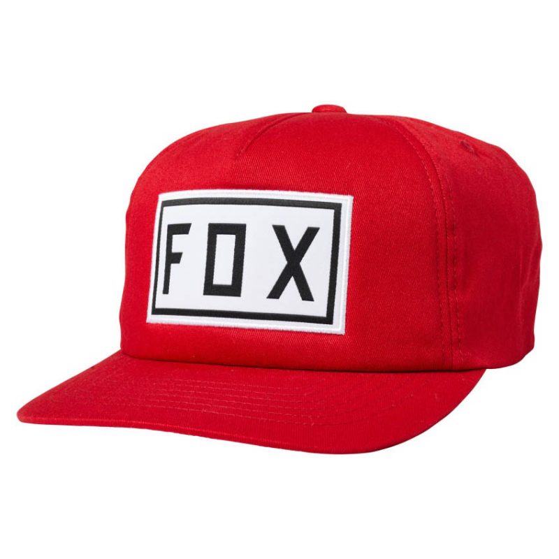 Fox Drive Train Snapback Hat Chilli