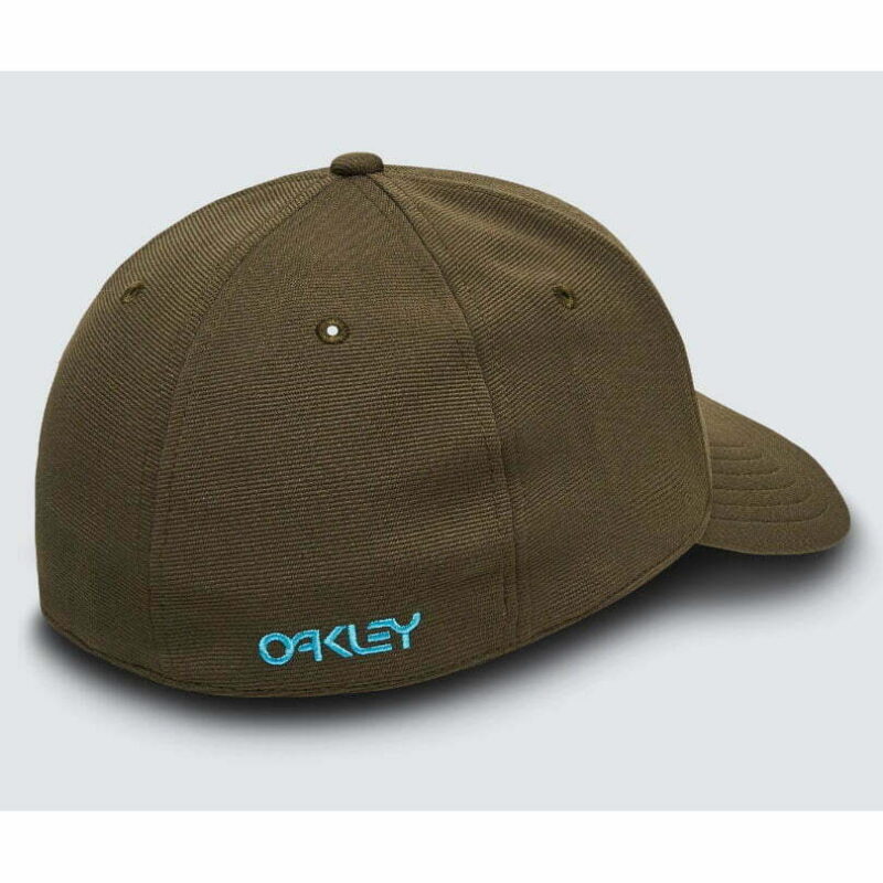 Oakley 6 Panel Stretch Hat Embossed New Dark Brush