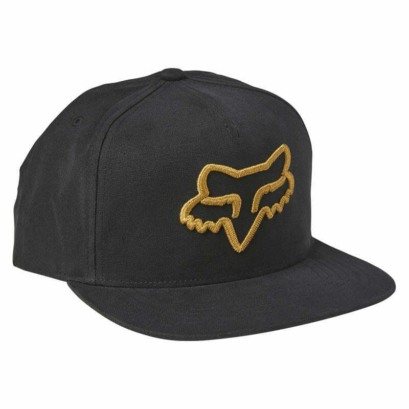Fox Instill Snapback Hat Black Yellow