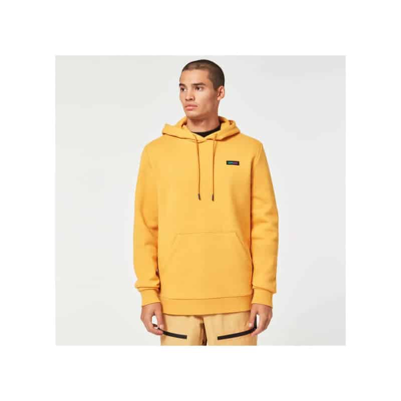 Oakley Gradient Patch Hoodie Amber Yellow