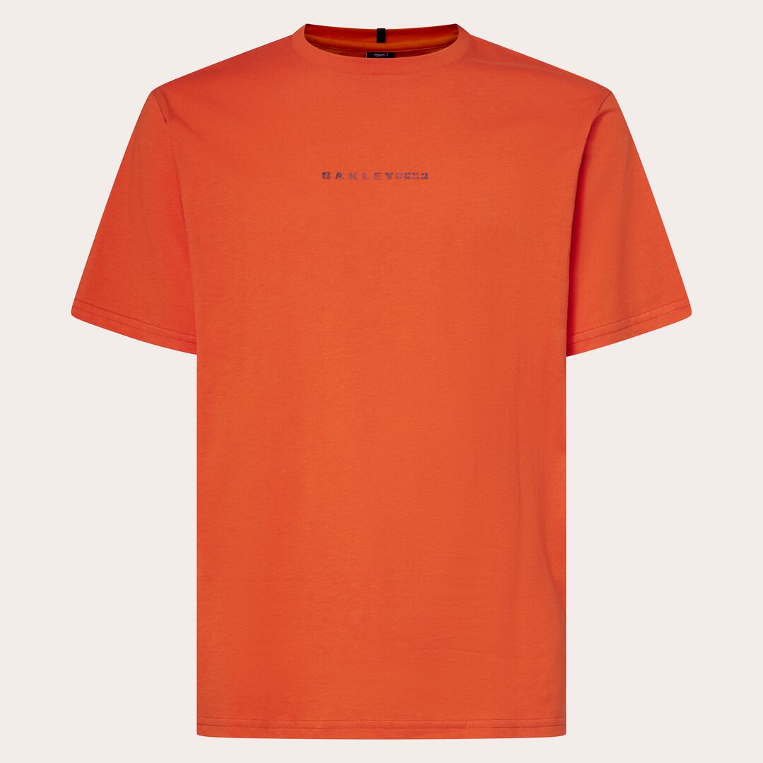 Oakley Futurescape Logo Hibiscus Tee Aviator Orange Póló