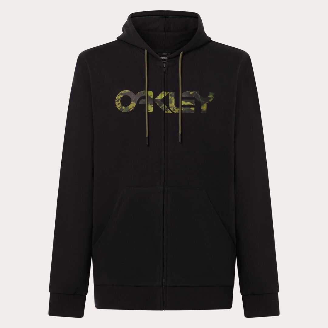 Oakley cipzáras kapucnis pulóver – Teddy Full Zip Hoodie, Black/Tiger Mint Camo (FOA403057-03K)