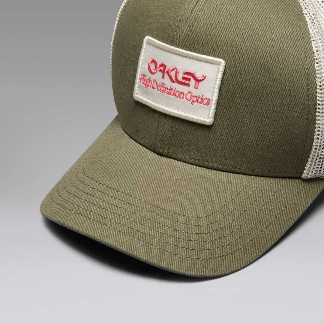 Oakley B1b HDO Patch Trucker Deep Olive Sapka - Image 3