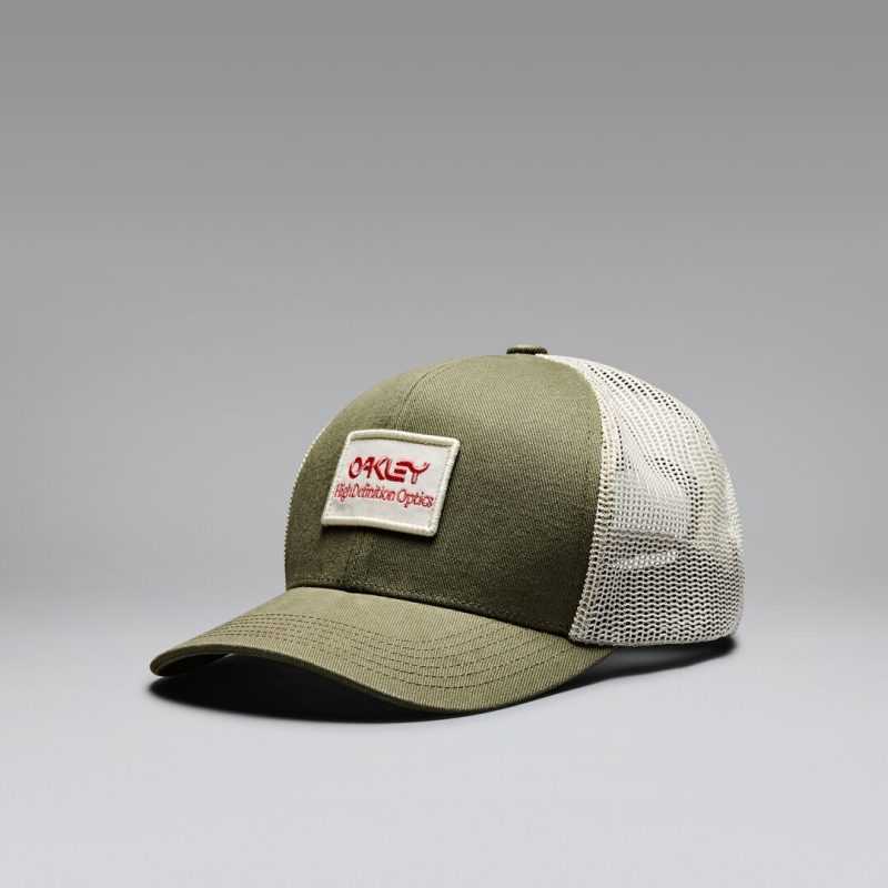 Oakley B1b HDO Patch Trucker Deep Olive Sapka