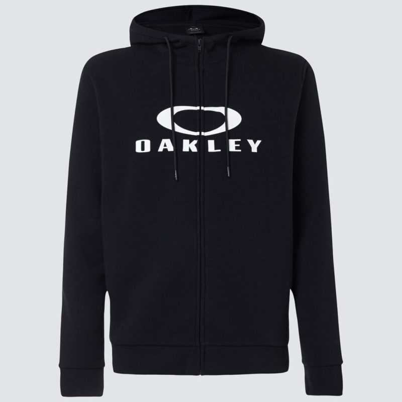 Oakley Bark FZ Hoodie 2.0 BlackWhite Pulóver