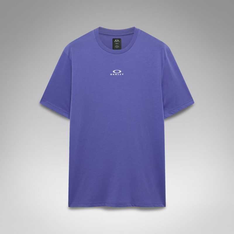 Oakley Bark News Lilac Slate Póló