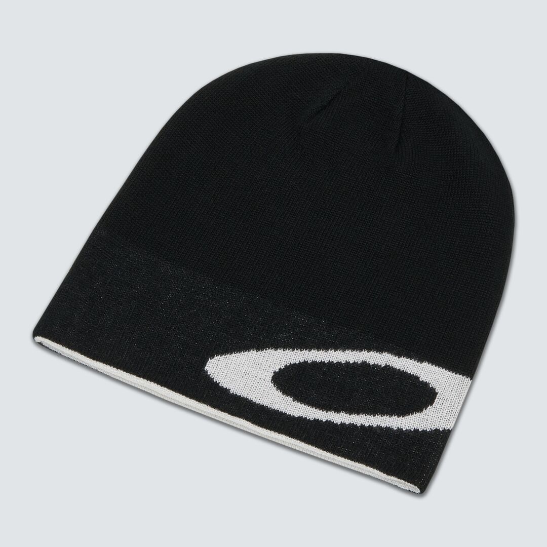 Oakley Ellipse Beanie Black White Kötött Sapka