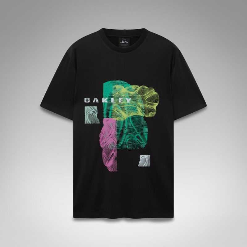 Oakley Flash Heritage Tee Pitch Black Póló