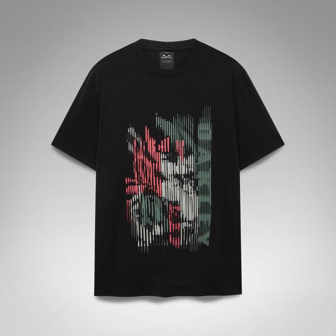 Oakley Hibiscus Camo Tee Pitch Black Póló