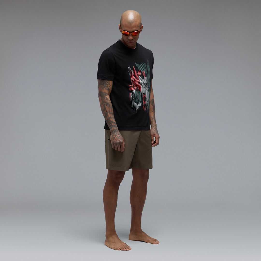 Oakley Hibiscus Camo Tee Pitch Black Póló - Image 5