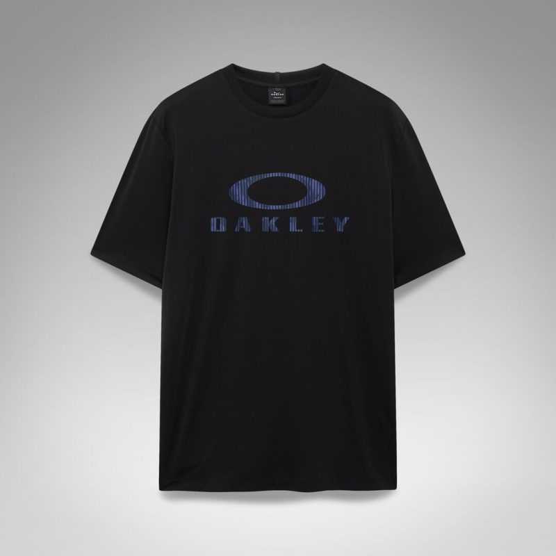 Oakley Logo Sun Tee Pitch Black Póló