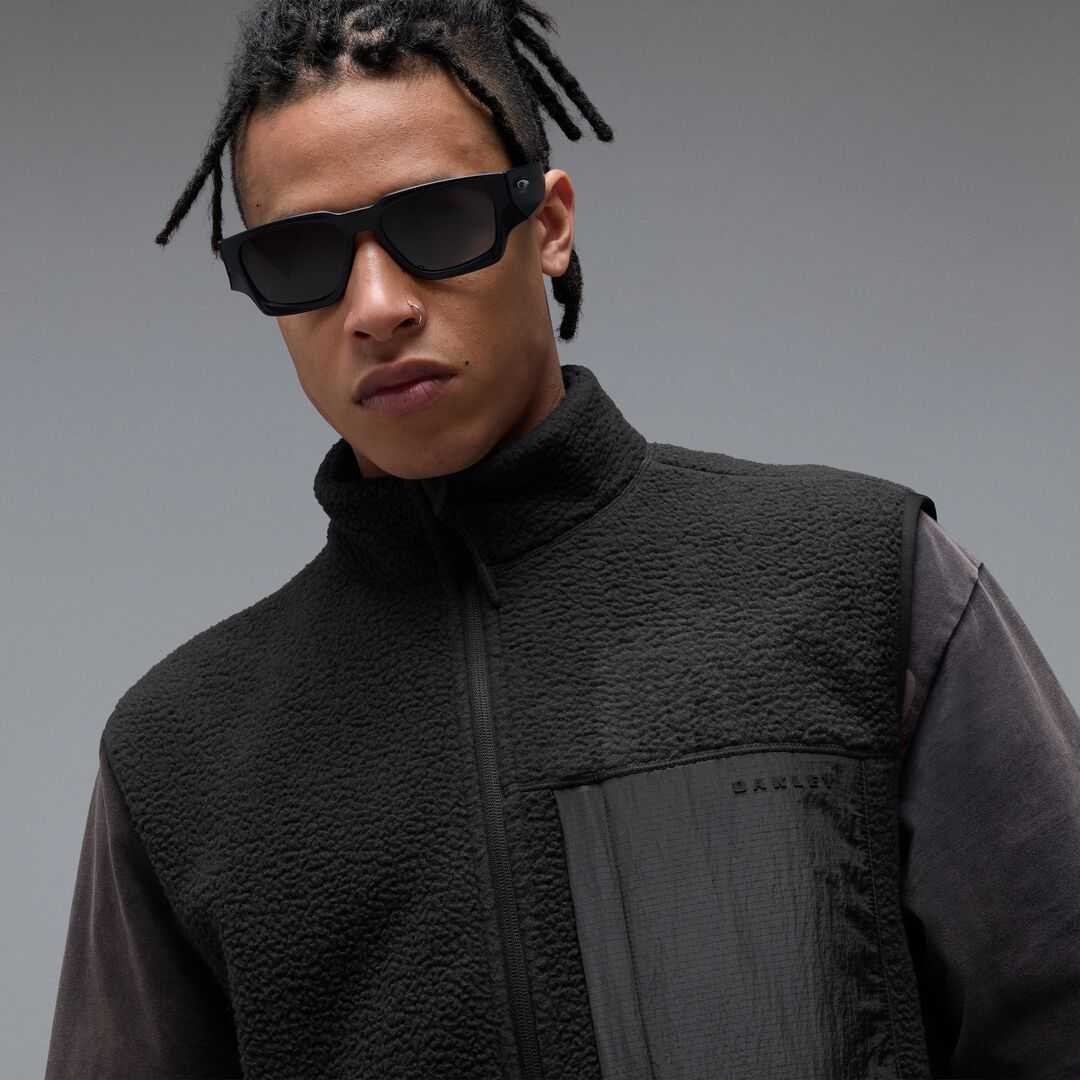 Oakley Snowdrift Sherpa Vest Pitch Black Mellény - Image 3