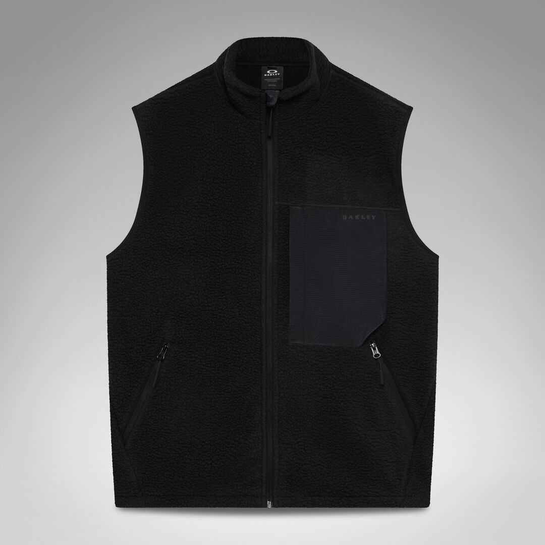 Oakley Snowdrift Sherpa Vest Pitch Black Mellény