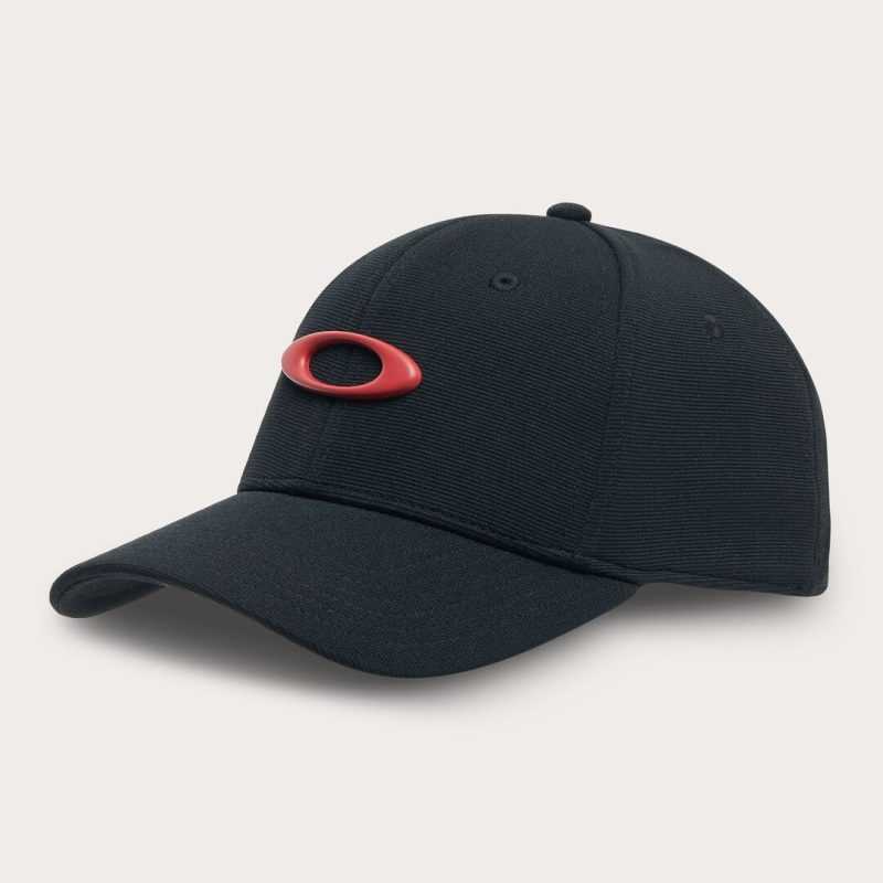 Oakley Tincan Hat Sapka - Pitch Black Flame Red
